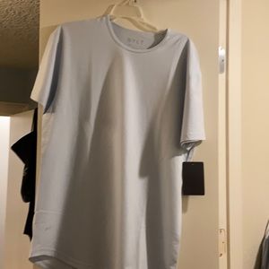 NWT light baby blue short sleeve tee